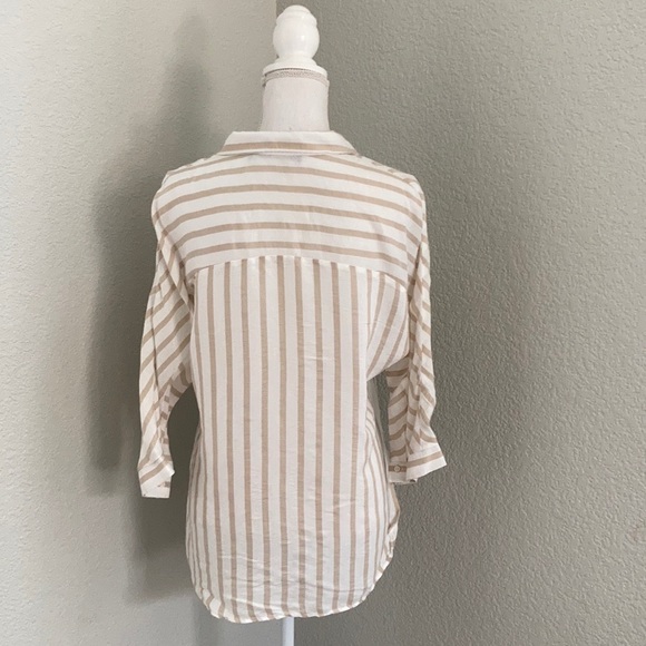 Zara Basic Button Down Shirt - Picture 4 of 8